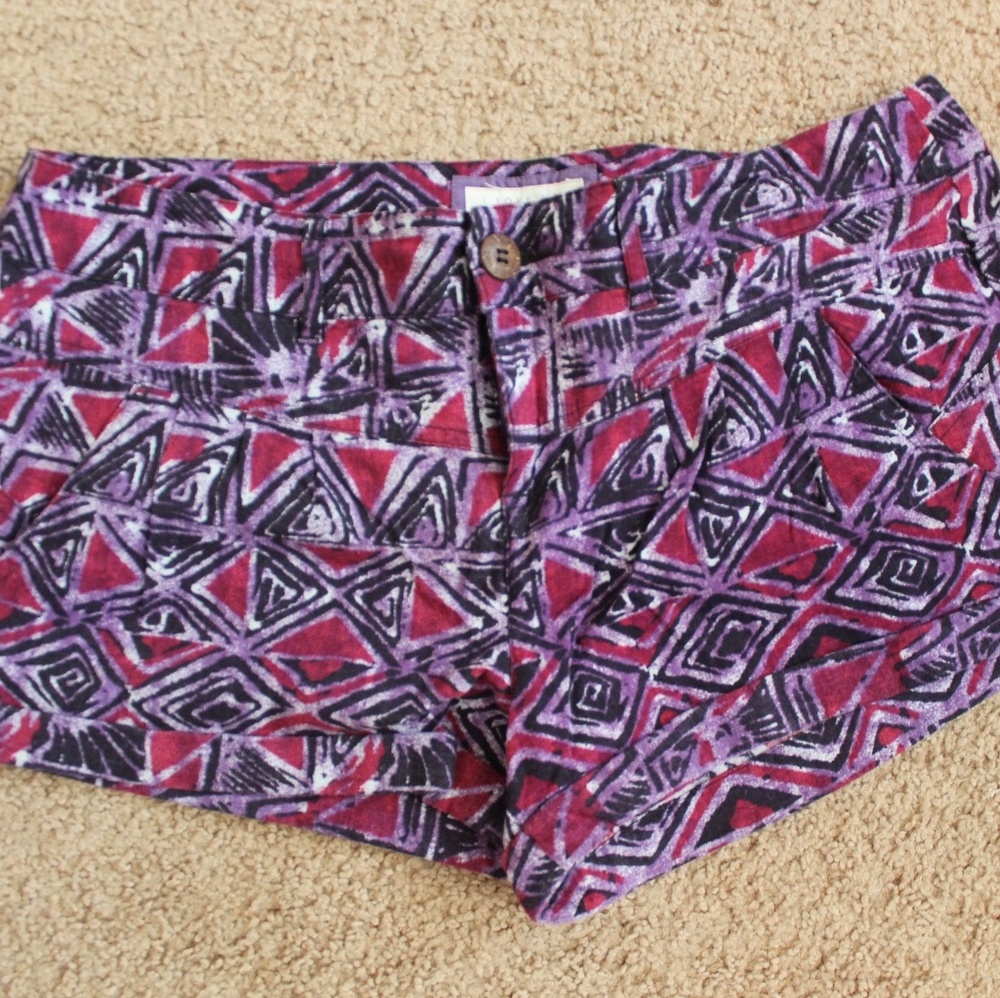 Tribal Pattern Shorts